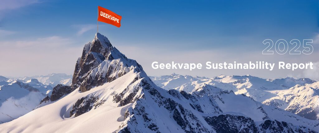 أصدرت GEEKVAPE تقرير الاستدامة لعام 2025، مسجلةً عقدًا من خلق القيمة طويلة الأجل أصدرت GEEKVAPE تقرير الاستدامة لعام 2025، مسجلةً عقدًا من خلق القيمة طويلة الأجل